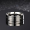 Bague homme en acier ZR0166