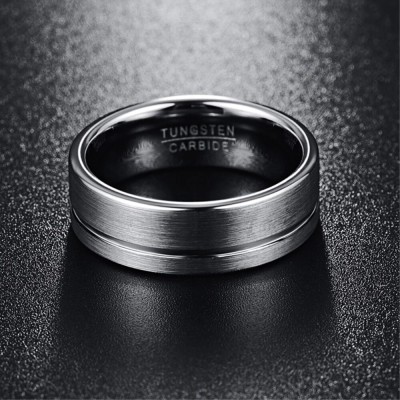 Bague homme en acier ZR0172