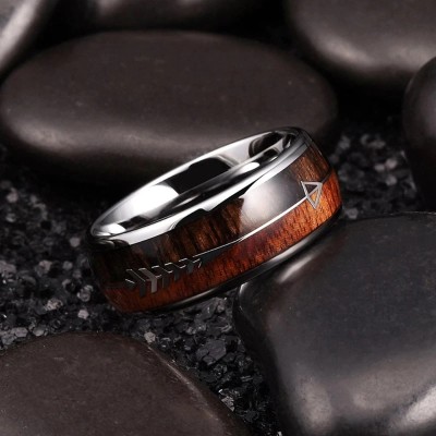 Bague homme en acier ZR0173