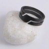 Bague homme en acier ZR0175