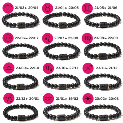 Bracelet zodiaque capricorne ZB0390