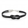 Bracelet homme argent Nodus