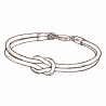 Bracelet homme argent Nodus