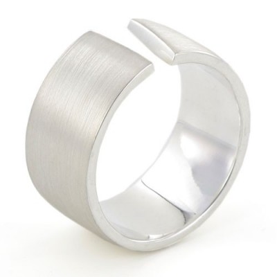 Bague homme argent Epura